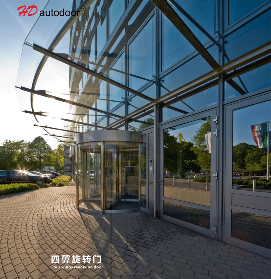 兩翼、三翼、四翼旋轉(zhuǎn)門：青島恒達(dá)自動(dòng)門(圖5)